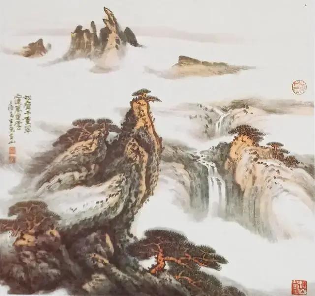 中国画山水画设色详细教程【实用】 第9张