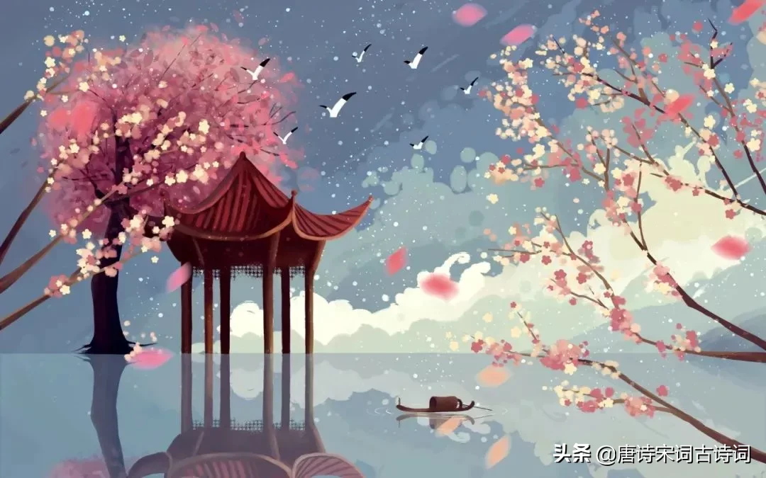 赞美桃花的诗句千古名句（最有名的桃花诗） 第3张