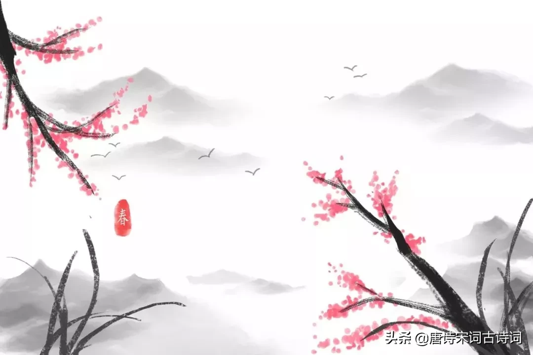 赞美桃花的诗句千古名句（最有名的桃花诗） 第23张