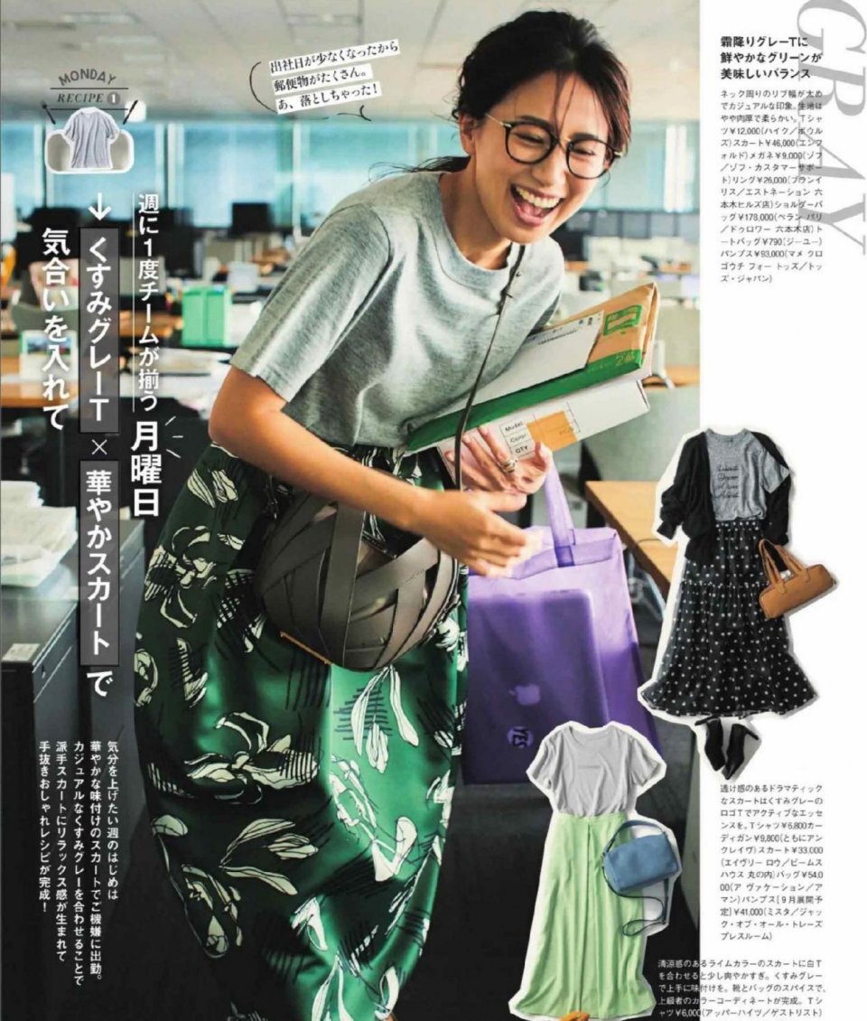 今夏“印花半身裙”超火，洋气百搭又显气质，时尚减龄又有女人味 第7张