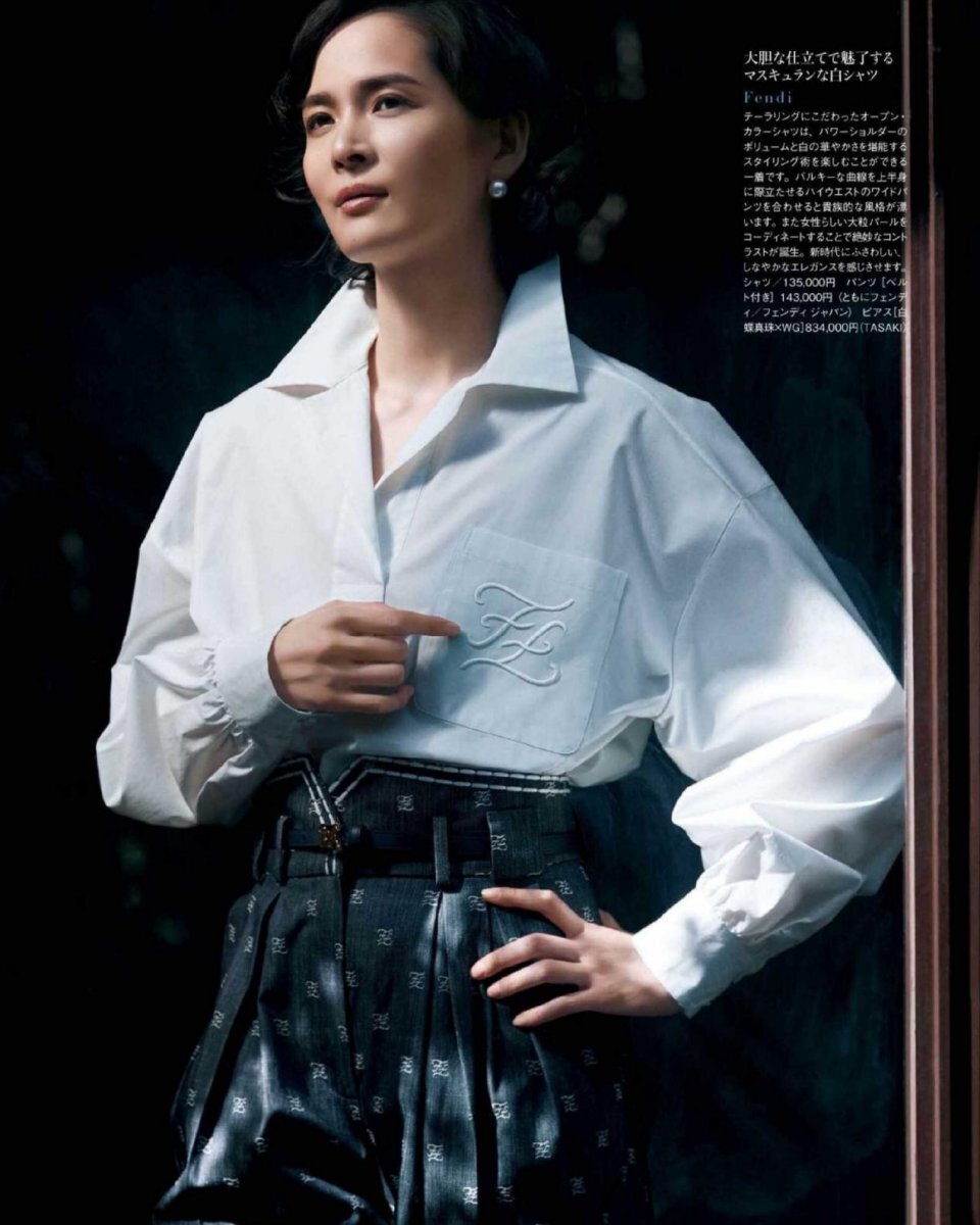女人的美在于精致，温柔雅致的日系穿搭，时髦减龄又有女人味 第3张