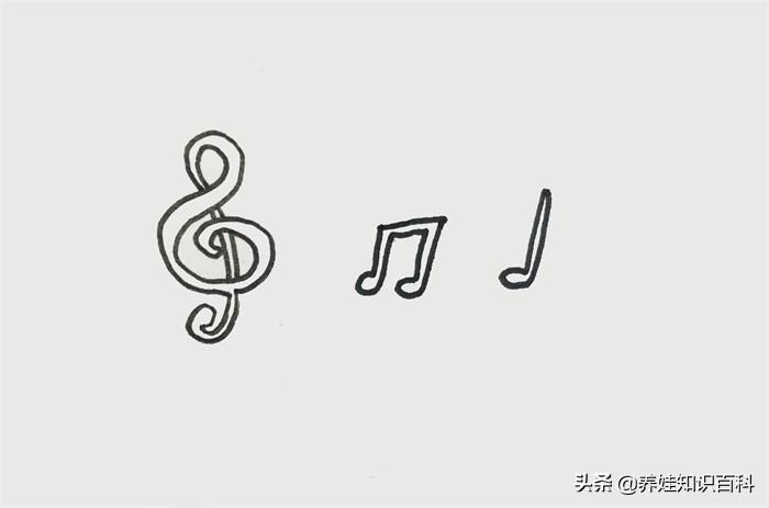 音符怎么画？7个简笔画音符这样画更漂亮，一分钟就可以轻松学会 第3张