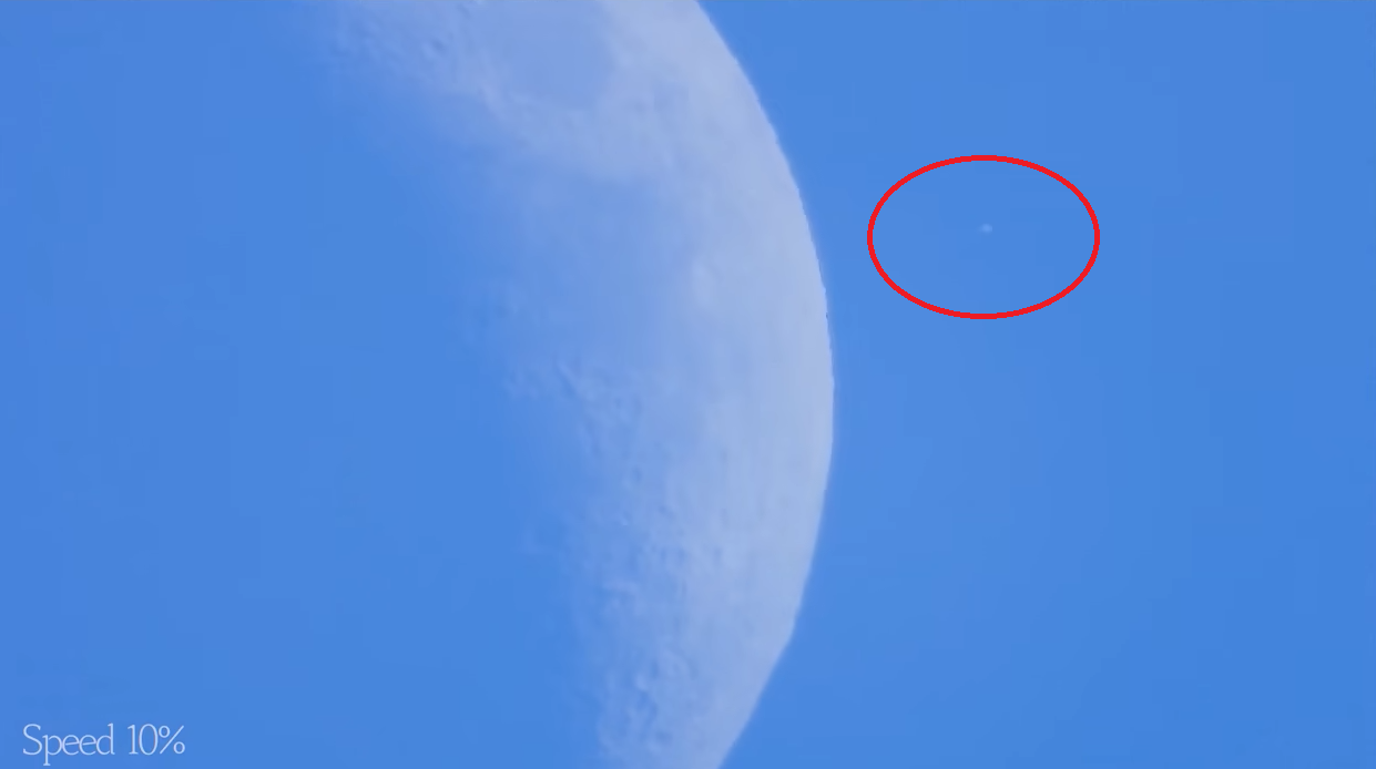 韩国人用望远镜拍到中国空间站，曾说祝融火星车名字侵权？ 第1张