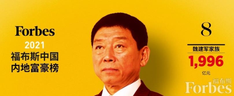 021中国富豪排行榜最新排名(中国富豪排行榜前500名)" 第19张