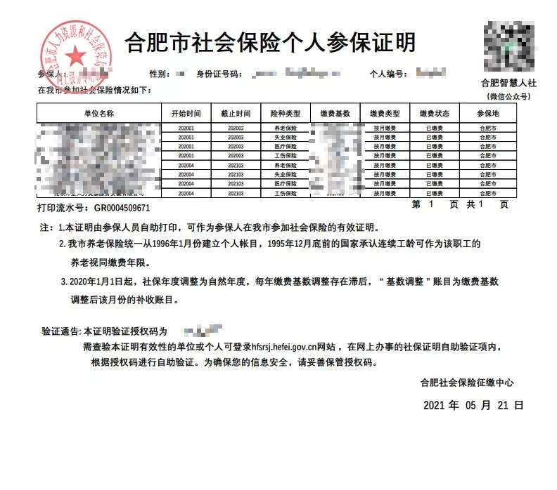 个人怎么打印社保明细（网上怎么打印社保流水） 8 第15张