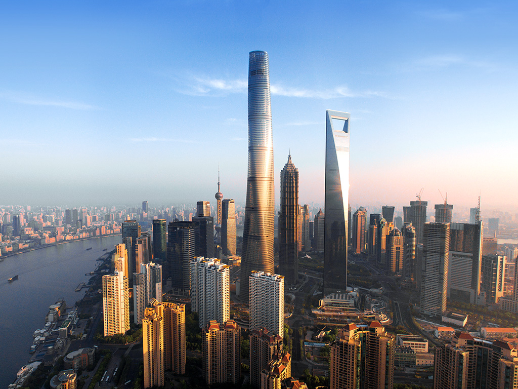 截止至2021年全球最高的二十栋摩天大楼，11栋位于中国 第5张