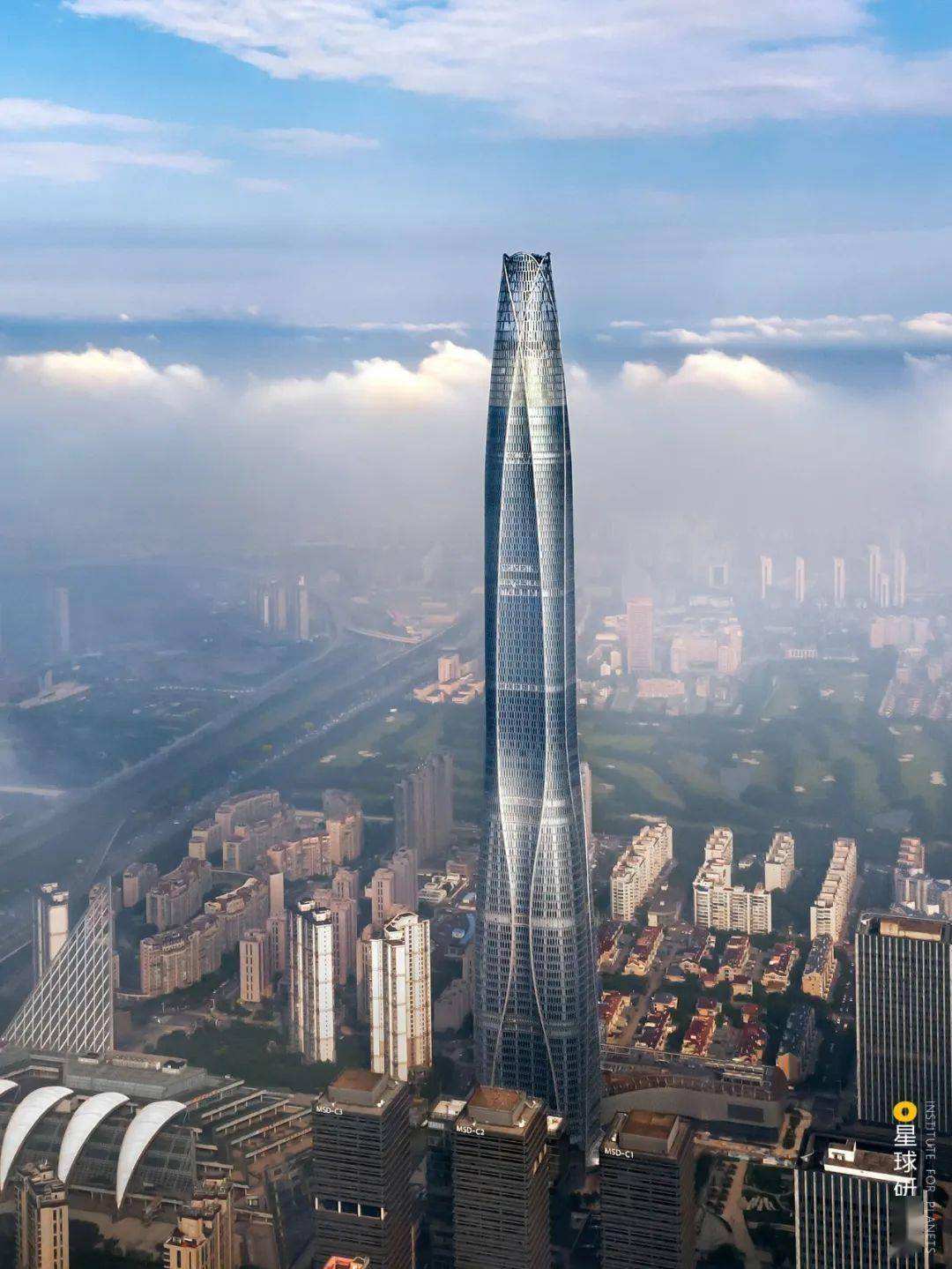 截止至2021年全球最高的二十栋摩天大楼，11栋位于中国 第29张