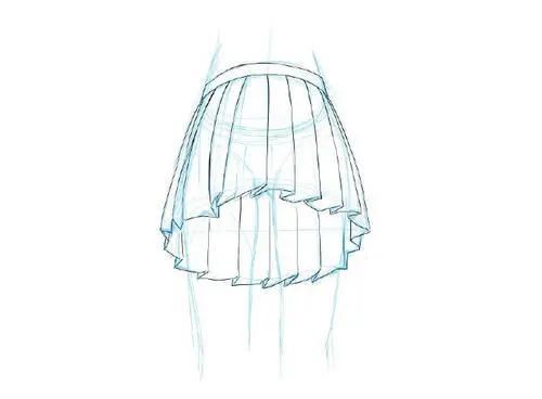 插画入门：如何画好人物衣服的褶皱 第1张
