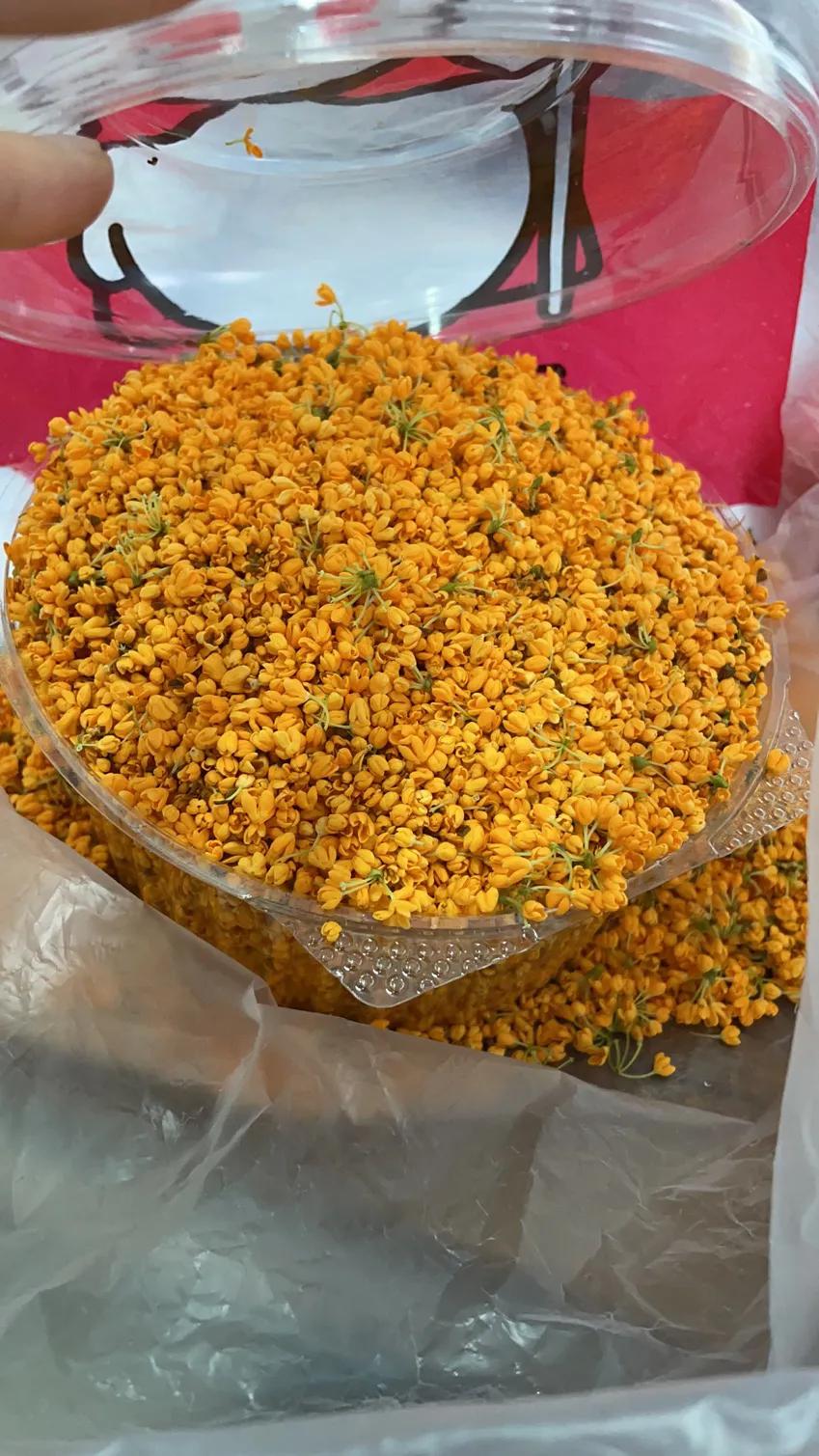 爱吃桂花的朋友，你会怎么储存桂花呢 第1张