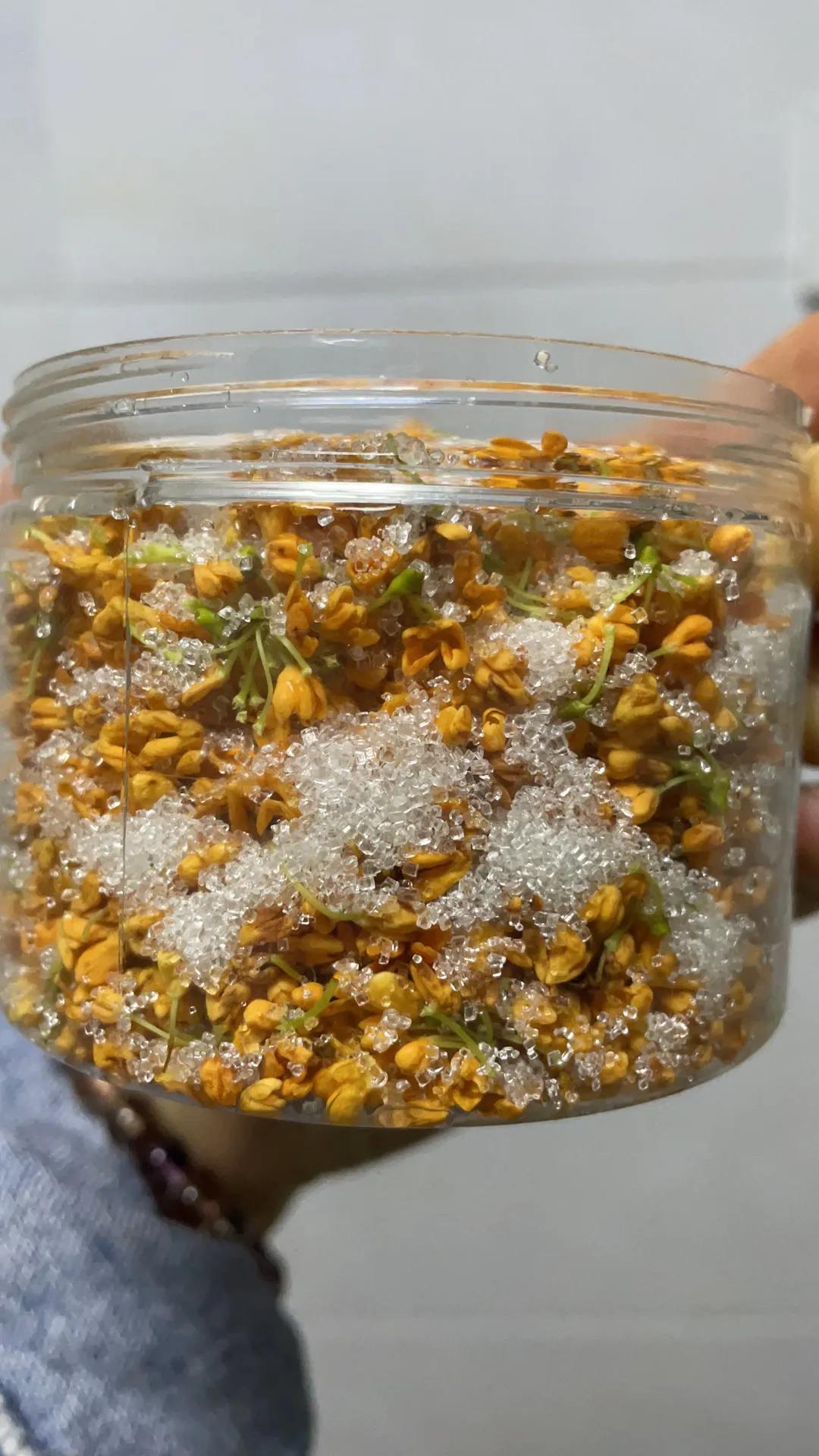 爱吃桂花的朋友，你会怎么储存桂花呢 第3张