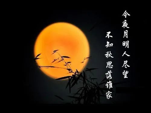 中秋节的诗古诗大全（最能代表中秋节的古诗） 第15张