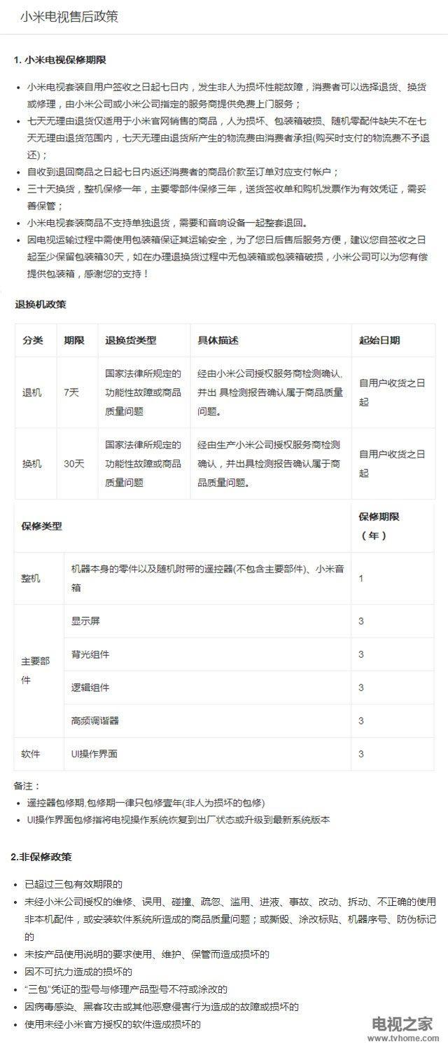 小米产品售后服务都包括什么（小米产品售后服务完整攻略） 第3张