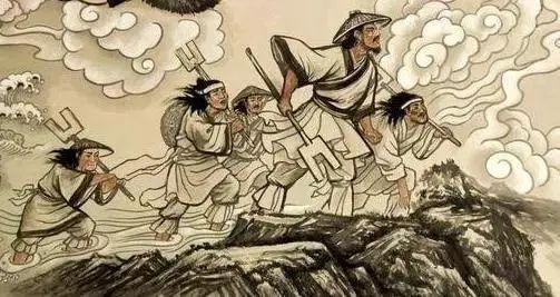 鲧禹治水文言文翻译（鲧窃息壤小古文原文） 第5张