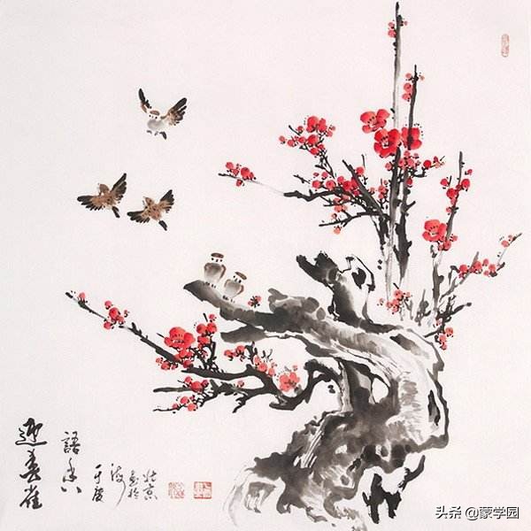 写梅的诗句有哪些（关于描写梅花的古诗大全） 第5张