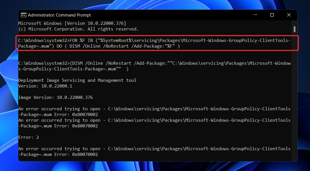Win11系统Gpedit.msc找不到怎么办（修复win系统Gpedit.msc找不到的方法） 第9张