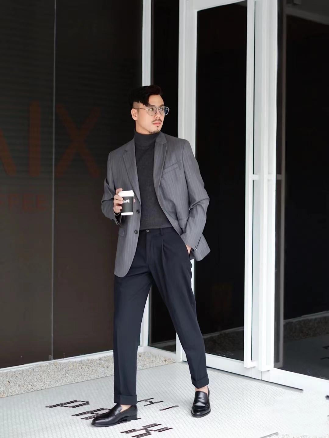 男生皮鞋搭配什么衣服（成熟大气有绅士范的搭配方式） 第1张