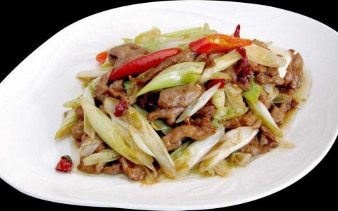 家常葱爆羊肉