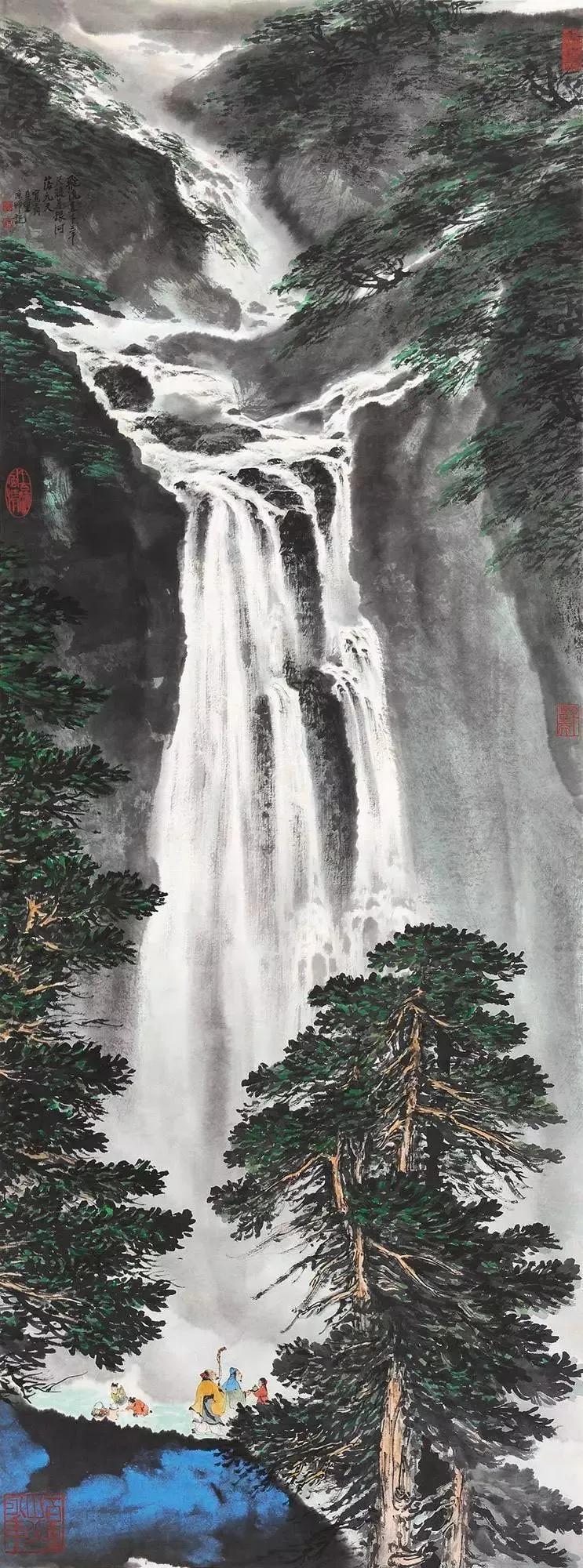 望庐山瀑布的作者是谁（唐代诗人李白望庐山瀑布） 第1张