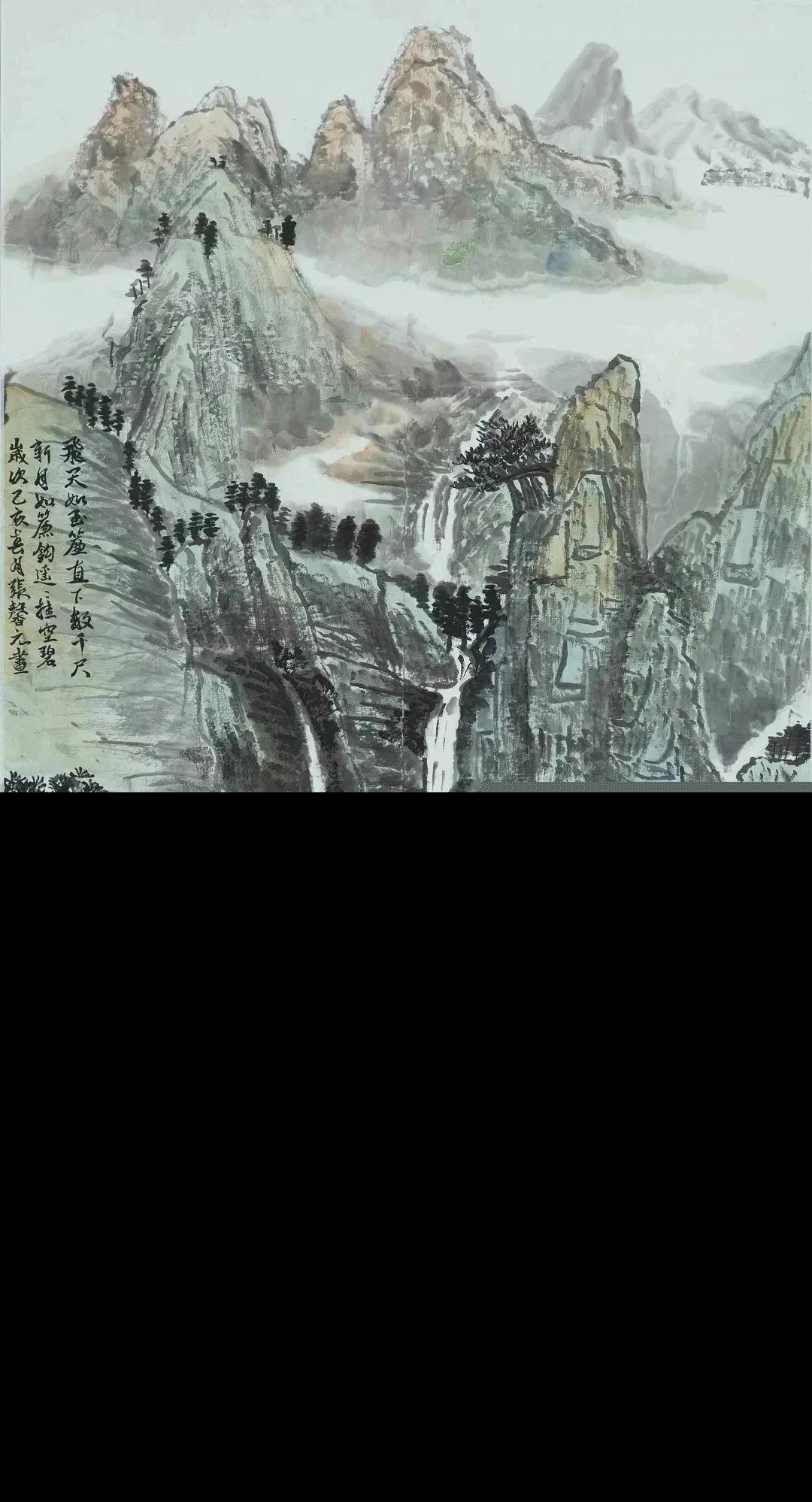 望庐山瀑布的作者是谁（唐代诗人李白望庐山瀑布） 第3张