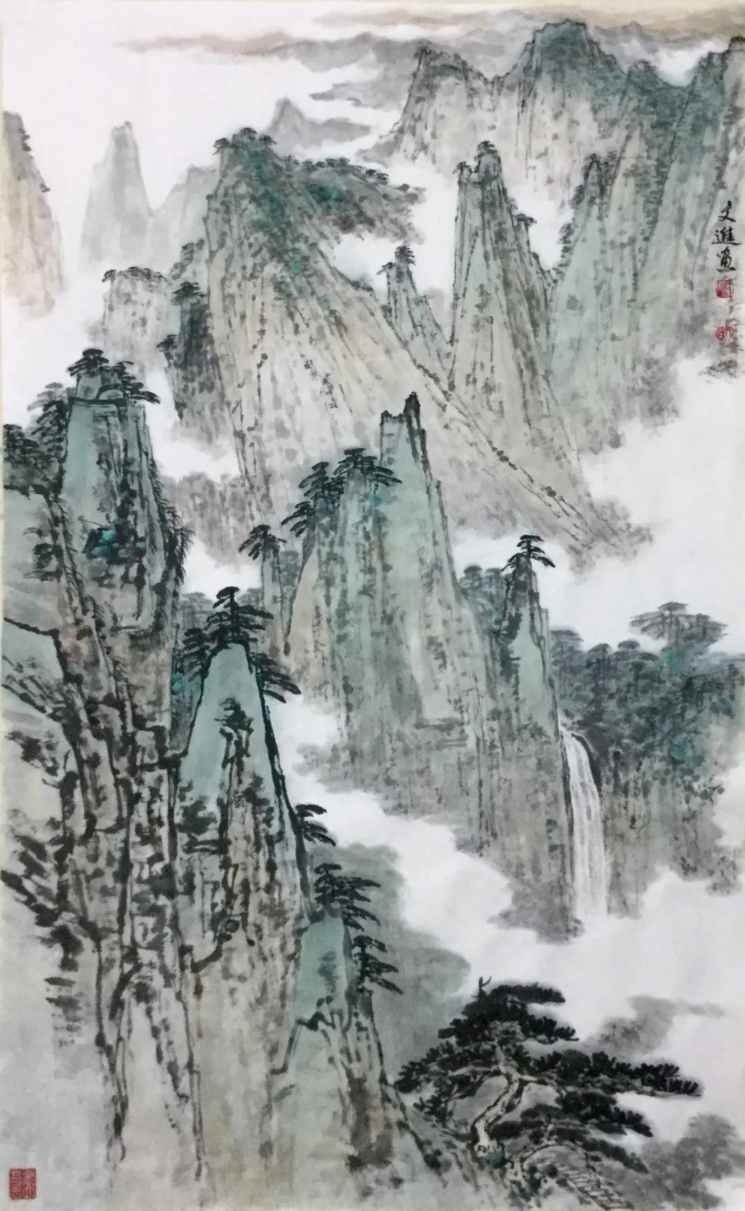 望庐山瀑布的作者是谁（唐代诗人李白望庐山瀑布） 第7张
