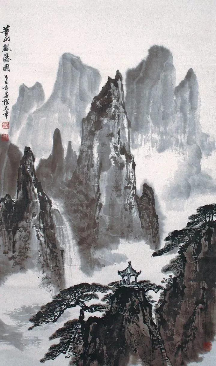 望庐山瀑布的作者是谁（唐代诗人李白望庐山瀑布） 第9张