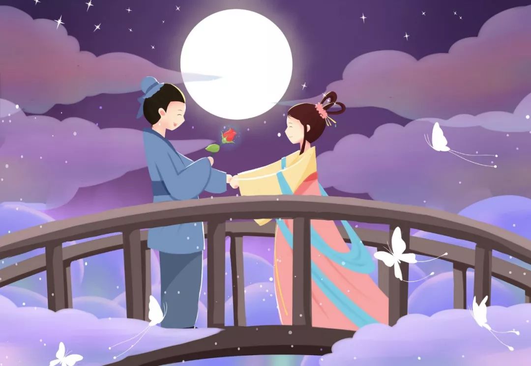 关于七夕的诗句古诗（七夕节最简单的古诗） 第1张