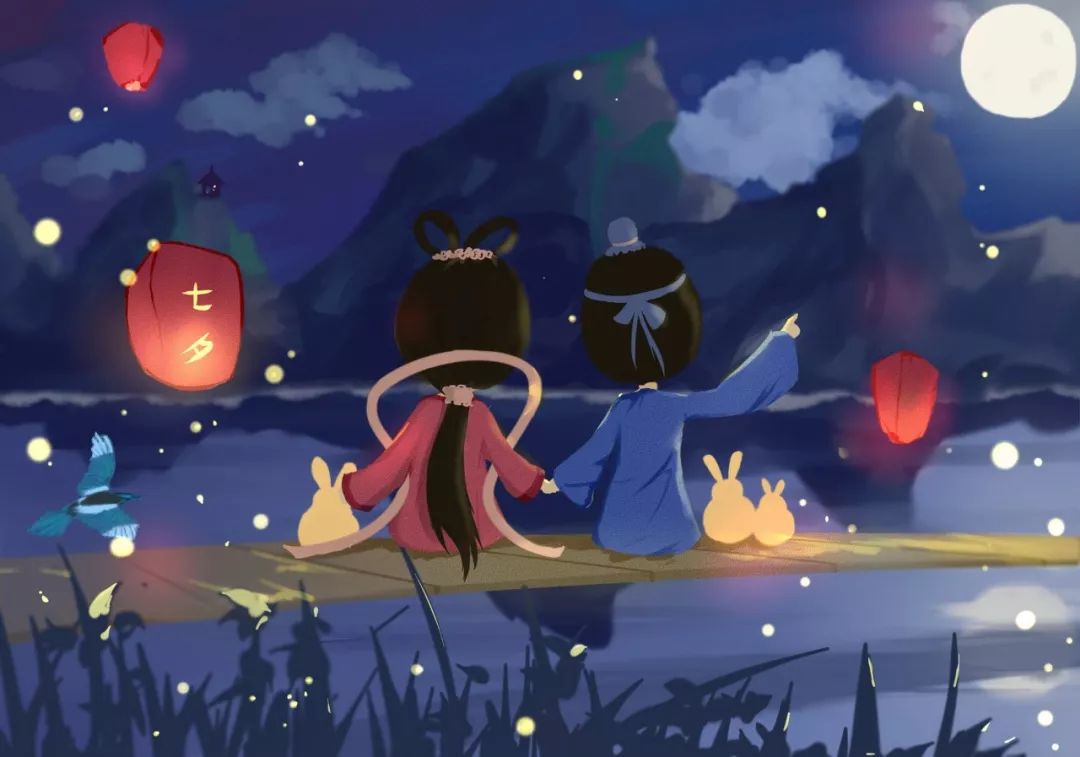 关于七夕的诗句古诗（七夕节最简单的古诗） 第7张