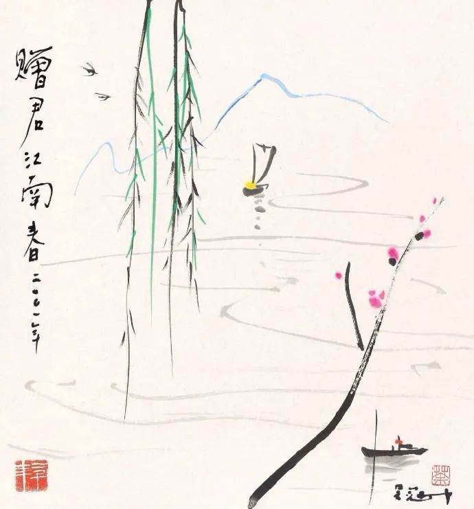 描写江南美景的诗句有哪些（赞美江南景色的诗句） 第15张