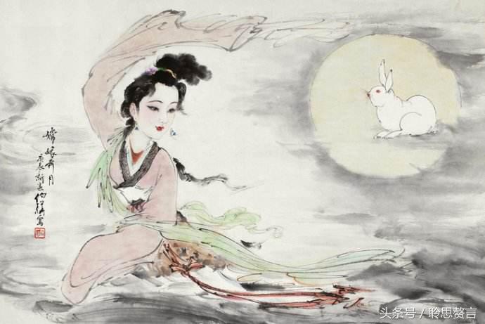嫦娥的古诗有哪些（描写月亮嫦娥的诗句） 第7张