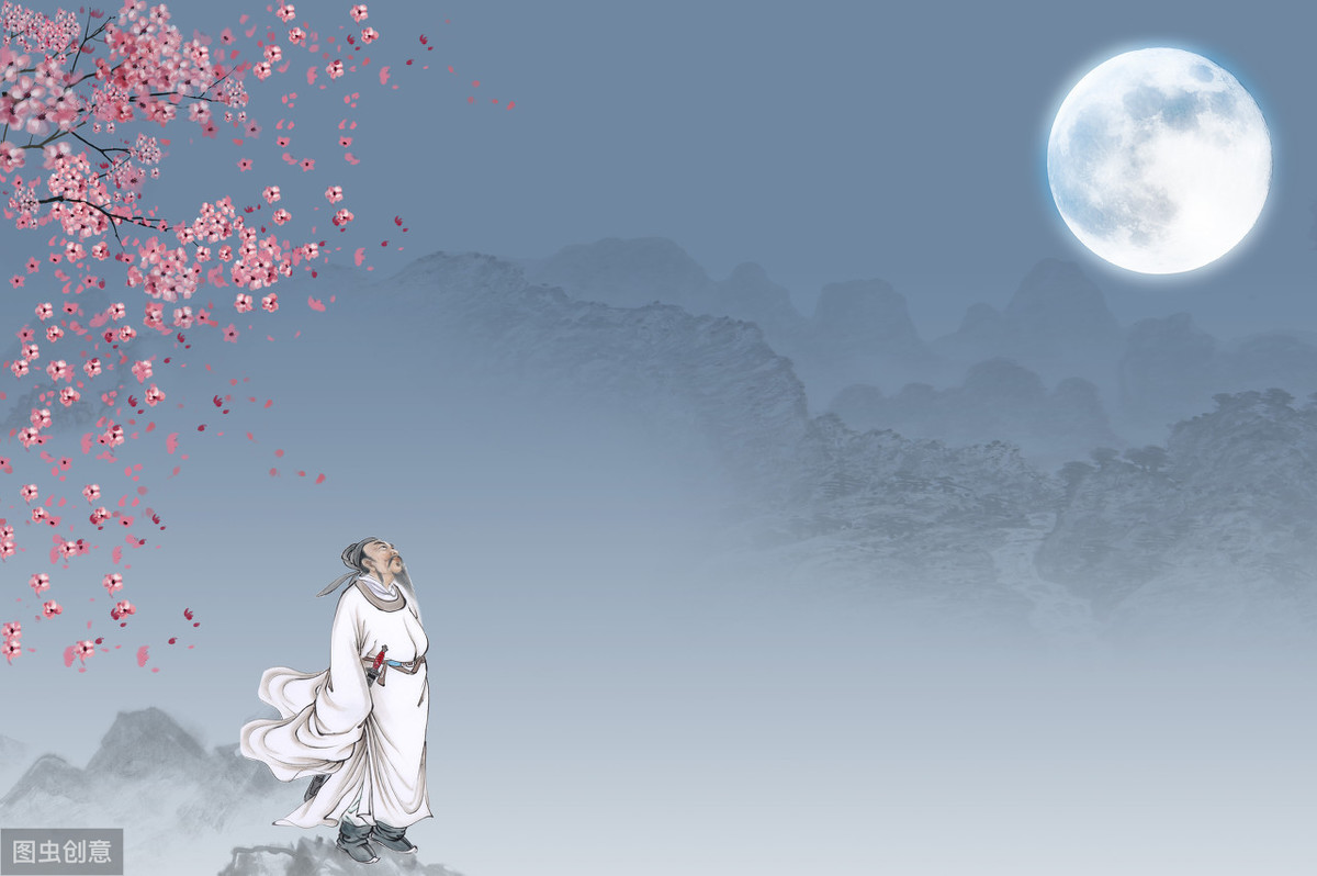 李白送友人原文及翻译（送友人全诗内容和解释） 第1张