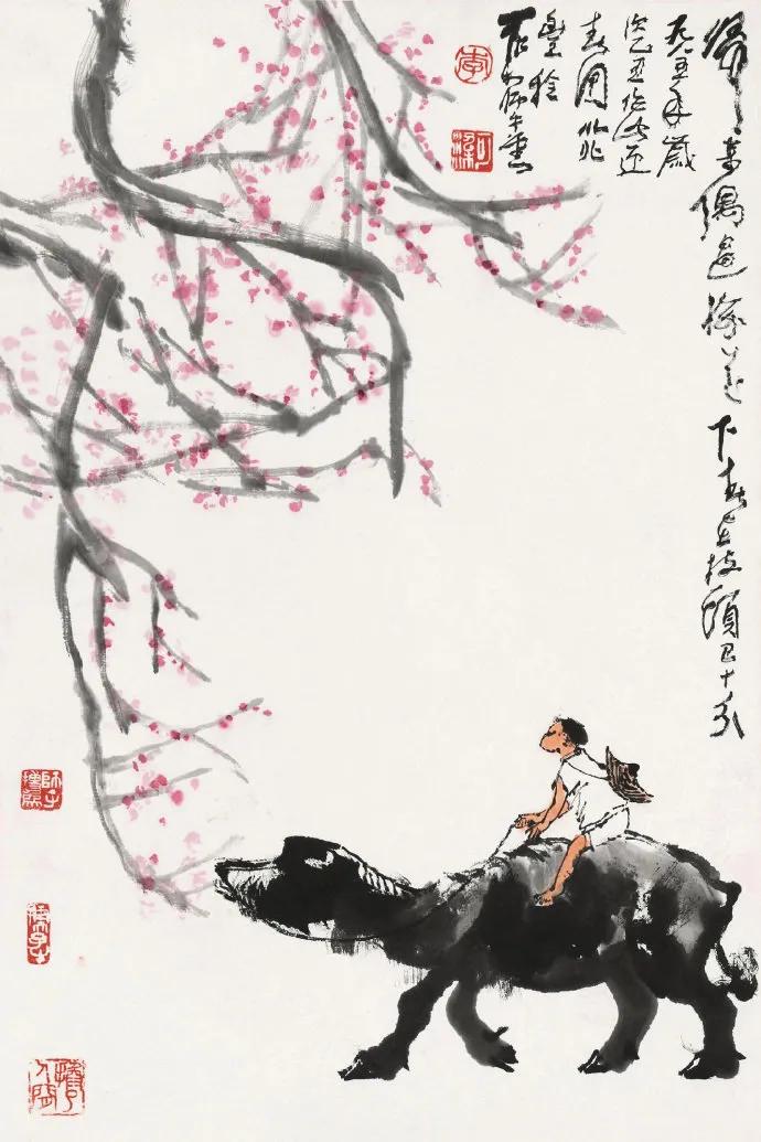 描写牧童的诗句有那些（关于牧童与牛的8首唯美古诗） 第5张