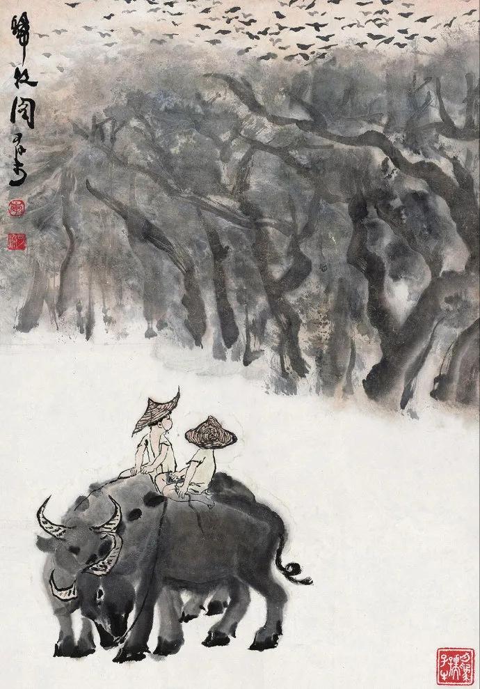描写牧童的诗句有那些（关于牧童与牛的8首唯美古诗） 第7张