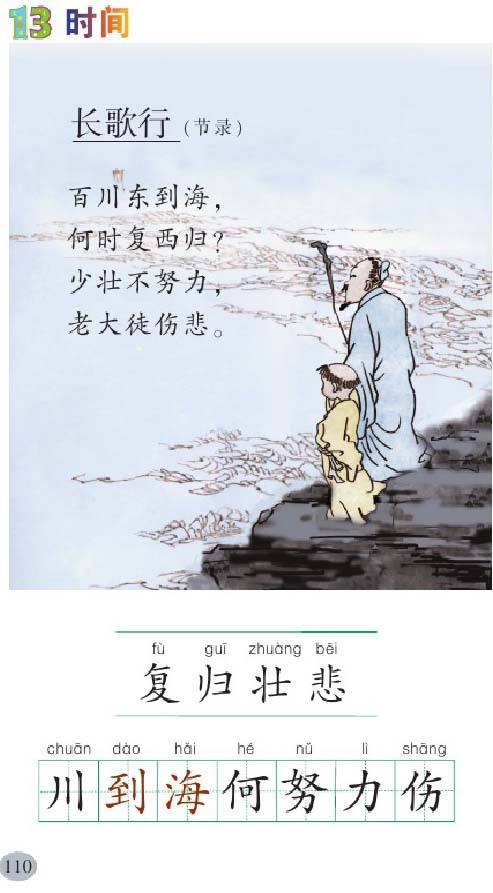 少壮不努力老大徒伤悲的意思（长歌行原文内容和解释） 第3张