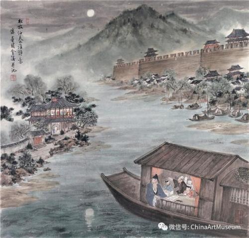 夜泊秦淮近酒家的意思（泊秦淮全文赏析和诗人表达情感） 第5张