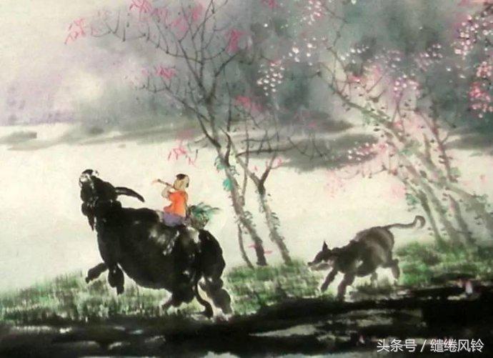 关于牧童的诗句有哪些（回忆童年趣事的12首牧童诗） 第3张