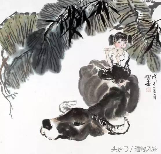 关于牧童的诗句有哪些（回忆童年趣事的12首牧童诗） 第15张