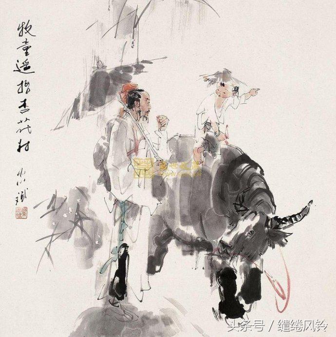 关于牧童的诗句有哪些（回忆童年趣事的12首牧童诗） 第21张