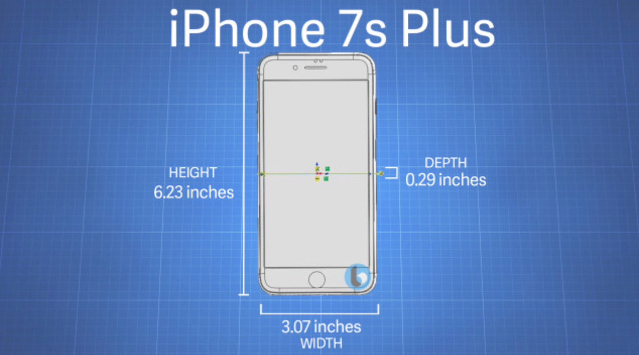 iphone7尺寸长宽多少厘米（iPhone 7s/7s Plus三围） 第3张