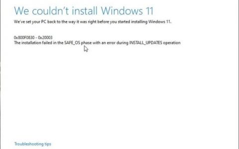 win11安装错误代码0x8007007f怎么办（win7专业版0x490）