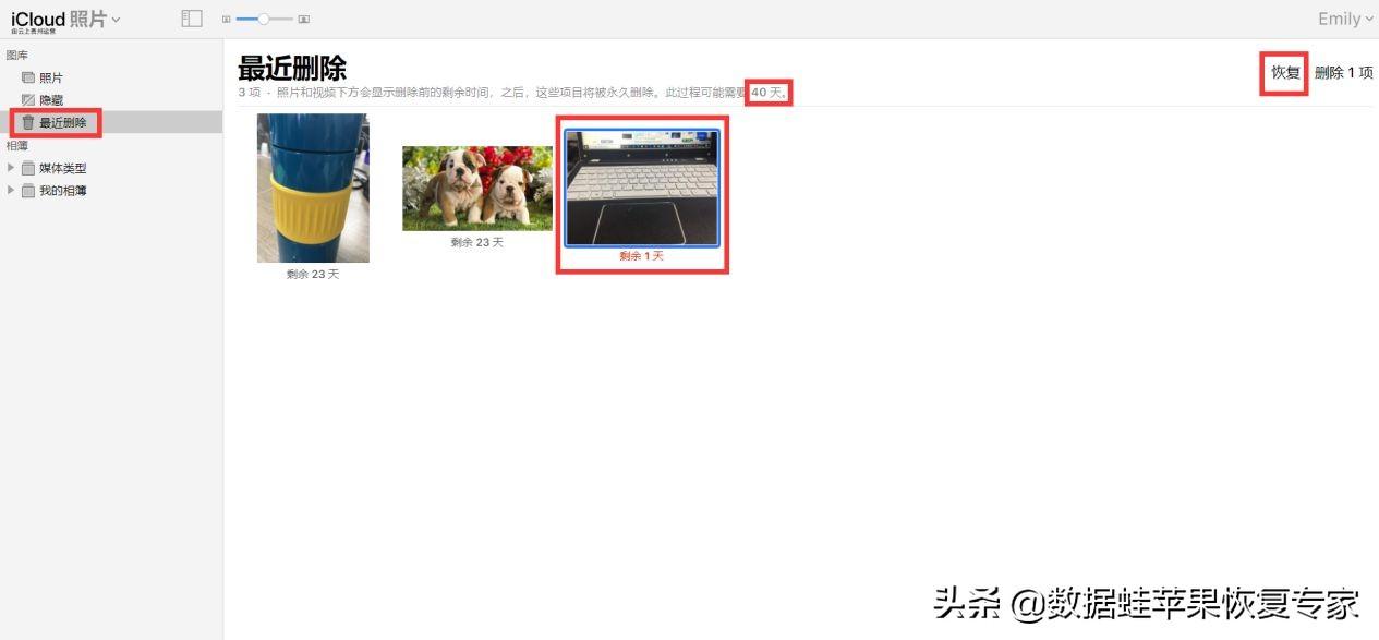 怎么恢复相册永久删除的照片（永久删除的照片找回来方法） 第7张