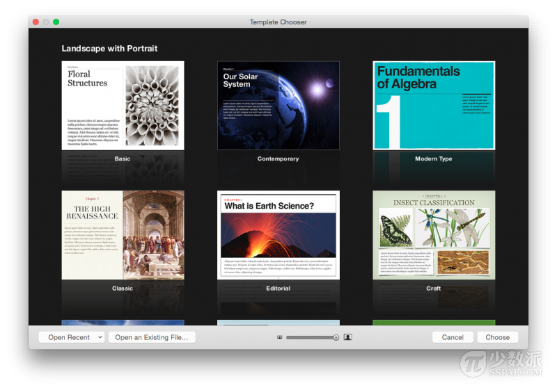 苹果电子书制作工具 iBooks Author 上手指南 第1张