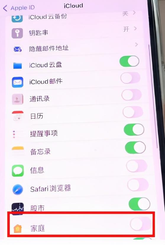 iphone家庭怎么关闭（苹果手机家庭软件关闭的步骤） 第9张