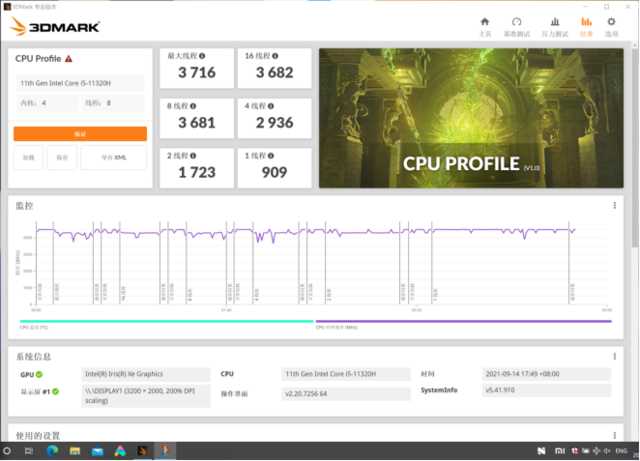 i511320h是什么水平（RedmiBook Pro 15增强版性能体验） 第31张