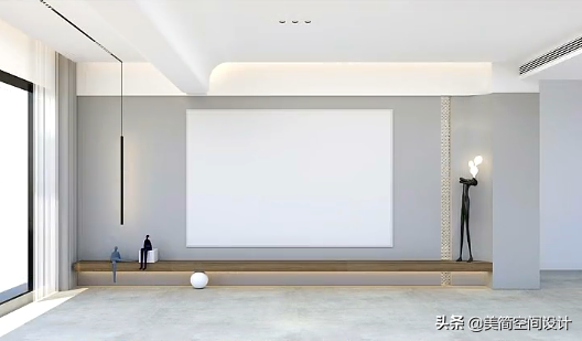 2022年一定流行的客厅阳台一体化电视墙 第13张