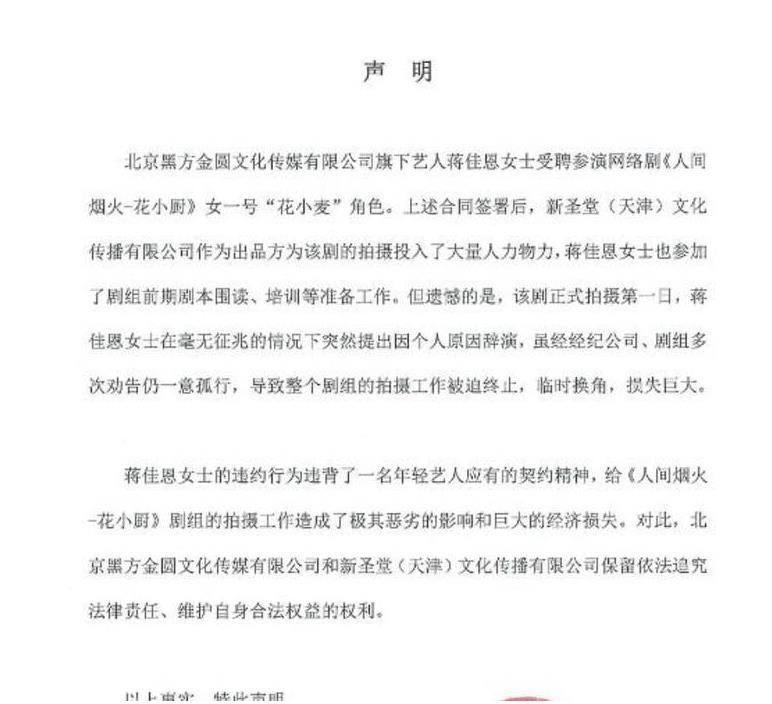 蒋佳恩事件始末（靠借款度日，需赔偿公司150多万） 第47张