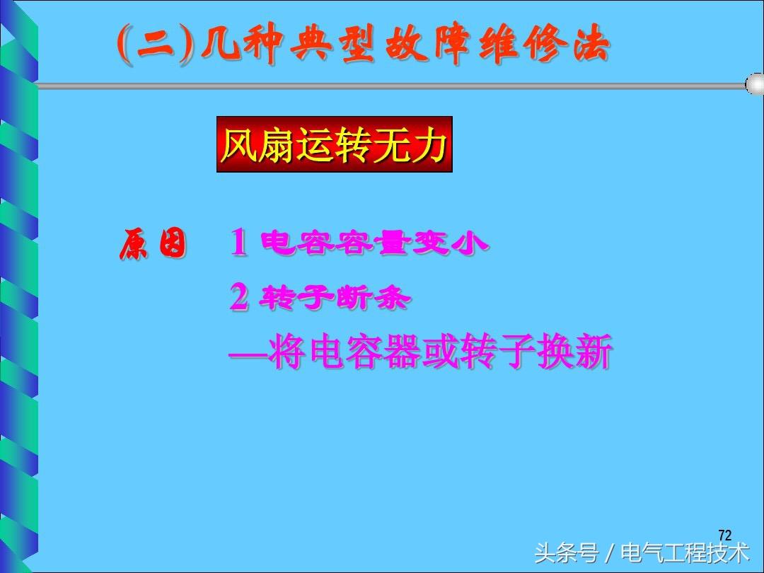 电风扇不转了是什么原因造成的？25种电风扇不转原因及维修方法 第53张