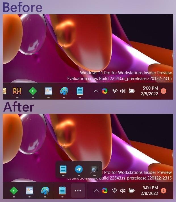 win11任务栏怎么变小（windows11任务栏高度怎么调） 第5张