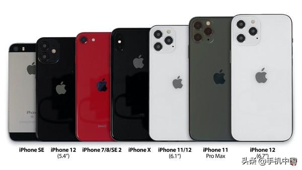 苹果12多长多少厘米（iPhone 12机身尺寸大对比） 第1张