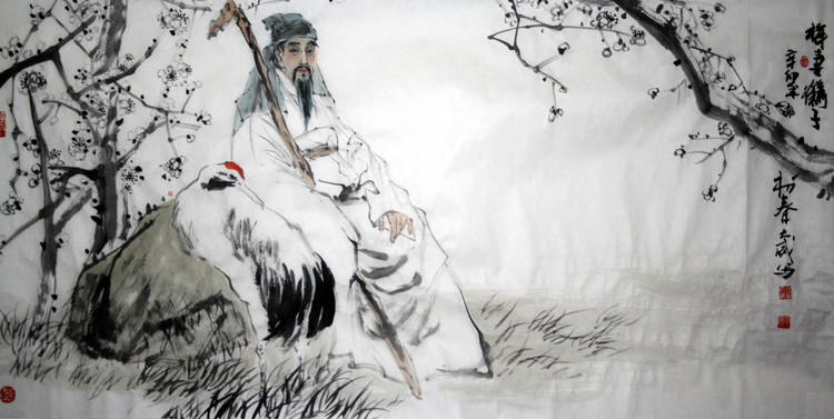 写出“暗香浮动月黄昏”的这个诗人，终生未娶，一生种梅养鹤，人称梅妻鹤子 第1张