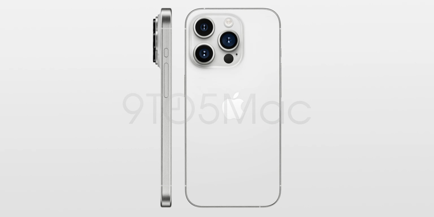 最新苹果 iPhone 15 Pro / Max 渲染图出炉（iphone 15 pro多少钱什么时候上市） 第7张